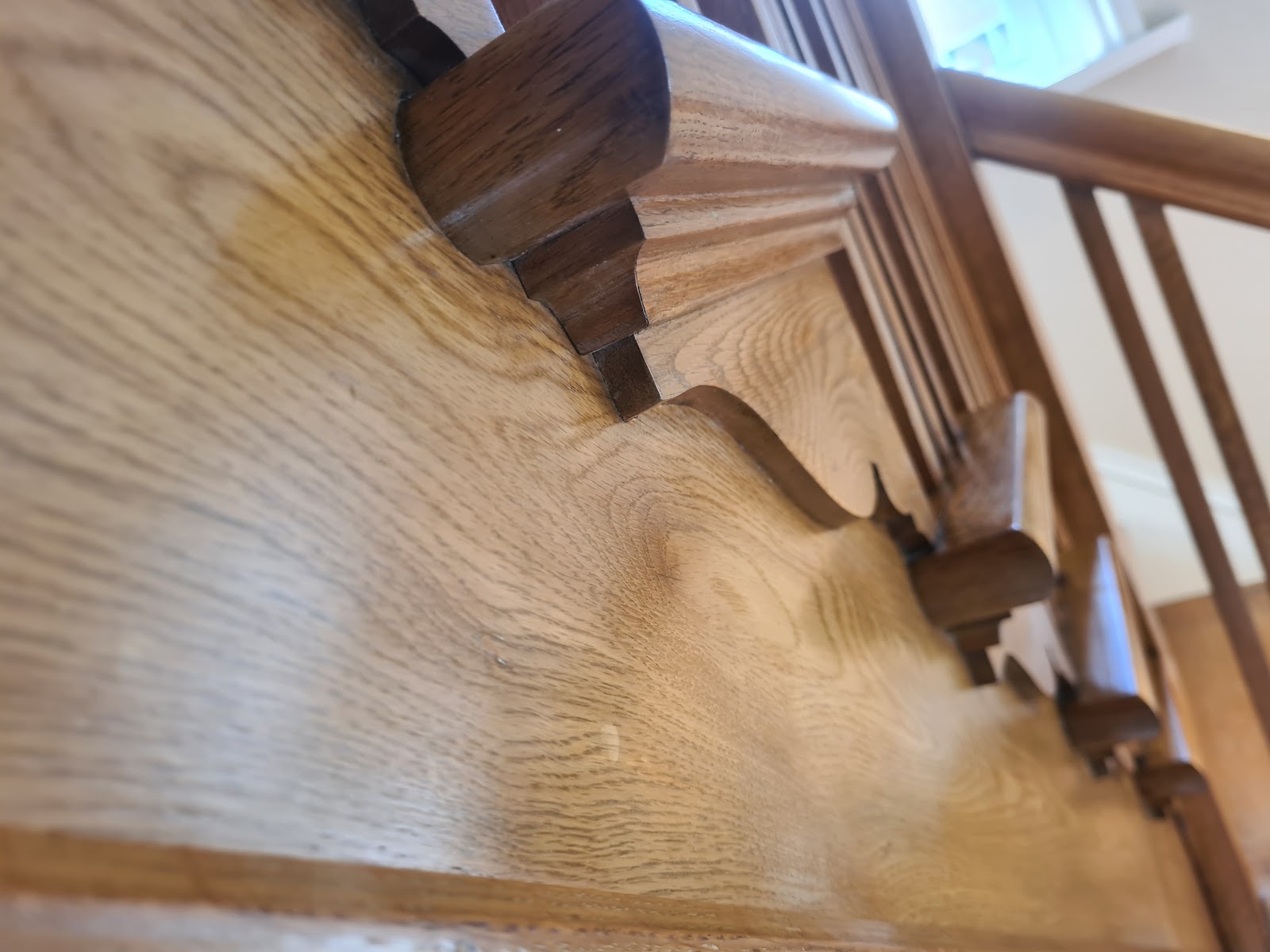 Restored wooden furniture